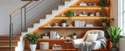 découvrez des idées ingénieuses pour optimiser et décorer l’espace sous votre escalier : rangements, coin lecture ou espace déco, transformez chaque recoin en atout pour votre intérieur !