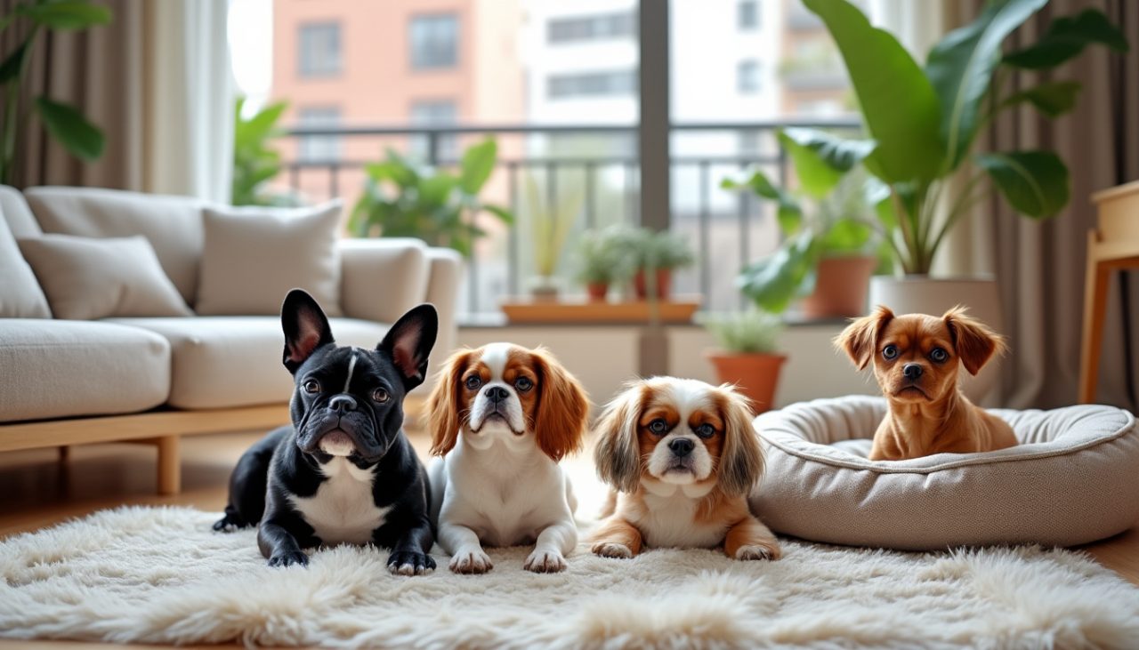 découvrez les races de chiens idéales pour la vie en appartement : conseils, caractéristiques et meilleures options pour un compagnon adapté à votre espace urbain.