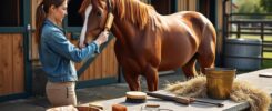 découvrez comment créer une routine de soins adaptée pour votre cheval afin d'assurer sa santé et son bien-être au quotidien.