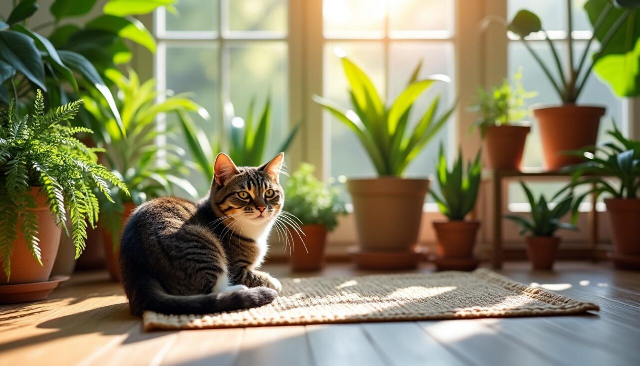 découvrez quelles plantes sont sans danger pour votre chat afin de protéger sa santé tout en embellissant votre intérieur.