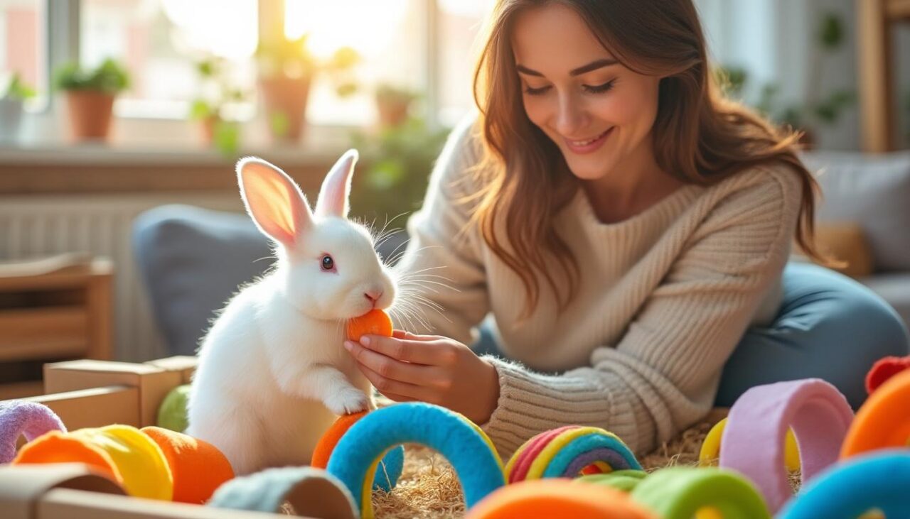 découvrez les meilleures façons de jouer avec votre lapin pour renforcer votre lien et assurer son bien-être grâce à des activités ludiques adaptées.