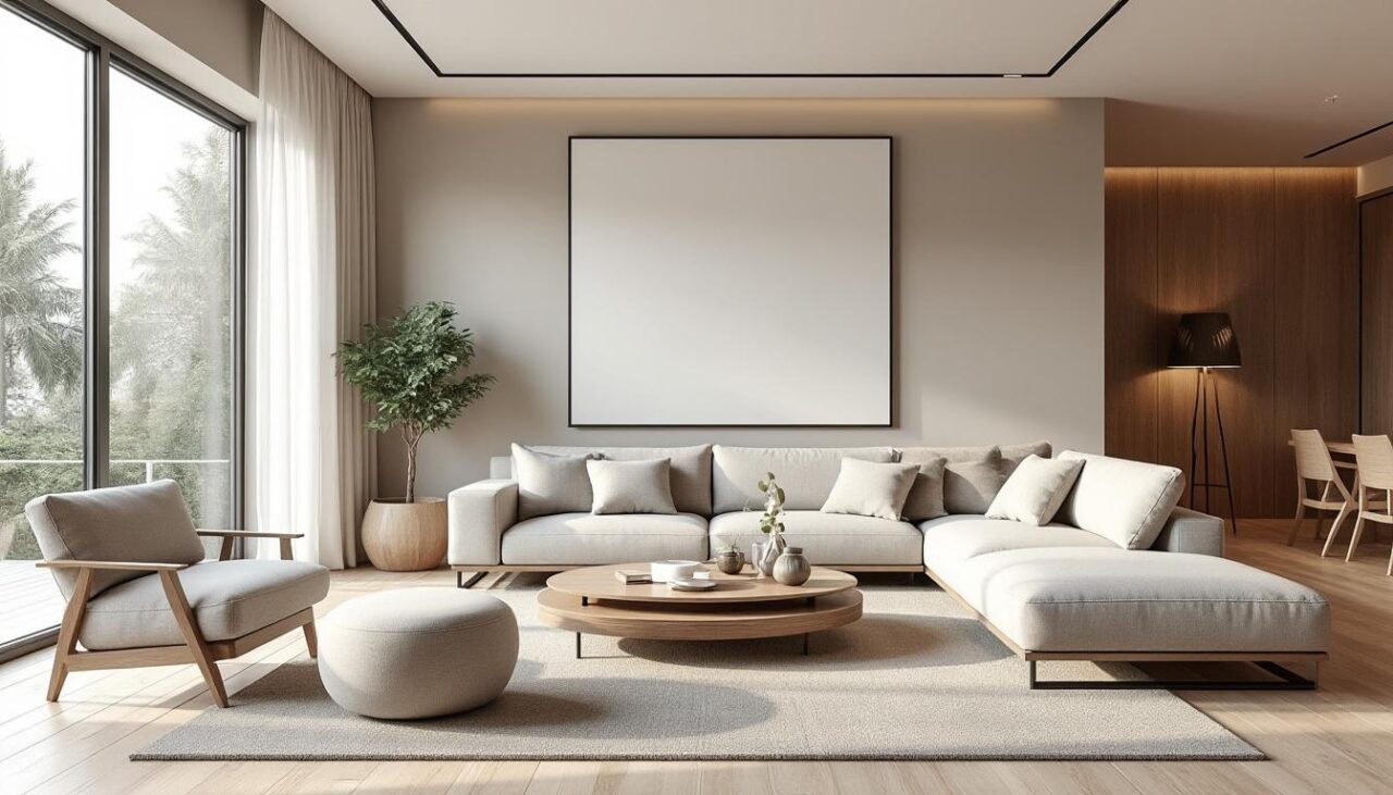 découvrez comment utiliser des teintes neutres pour agrandir visuellement votre espace et créer une ambiance lumineuse et apaisante dans votre intérieur.